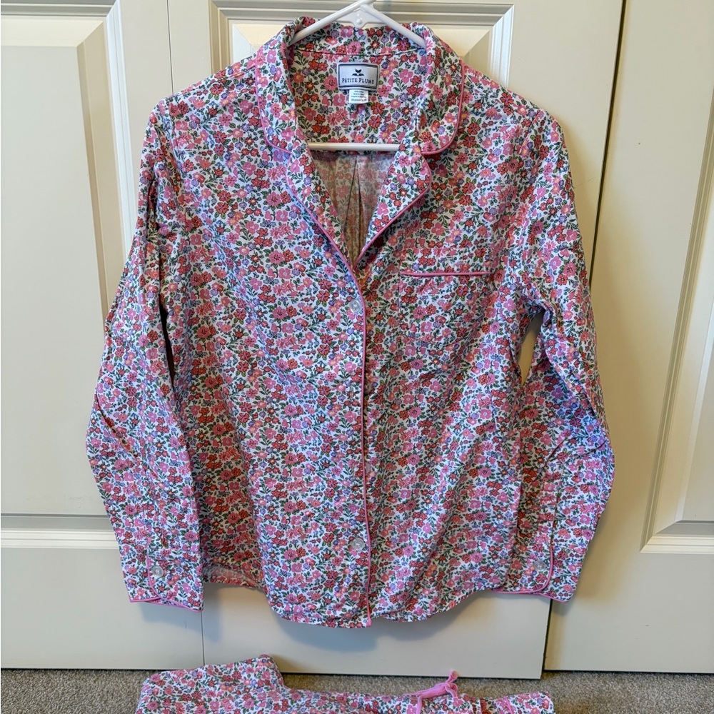 Floral Pink Pajama Set